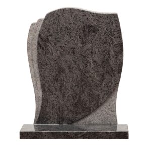 Gravstein modell 14, bølgende naturform