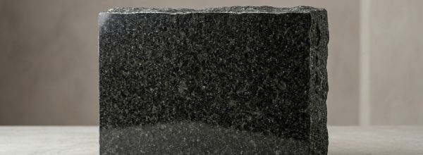 Sort-Granitt gravstein